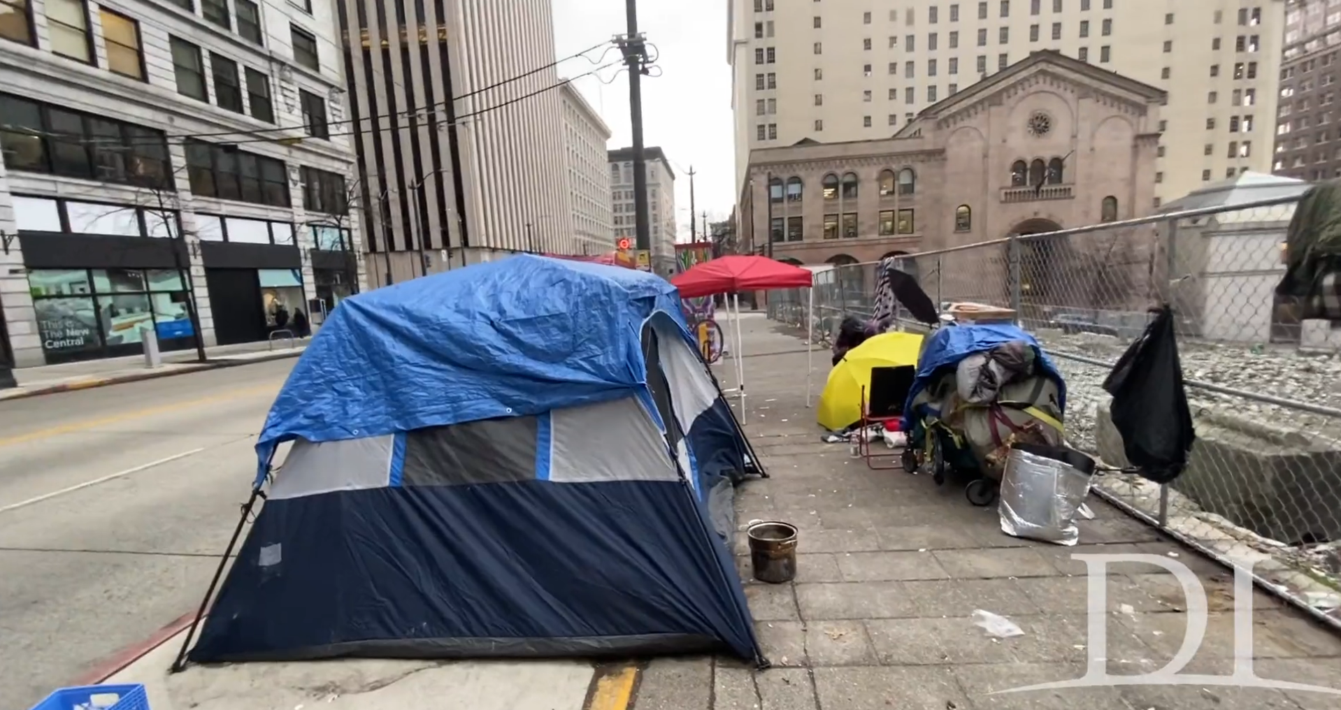 Tents Continue to Pop Up Near Seattle City Hall | Fix Homelessness