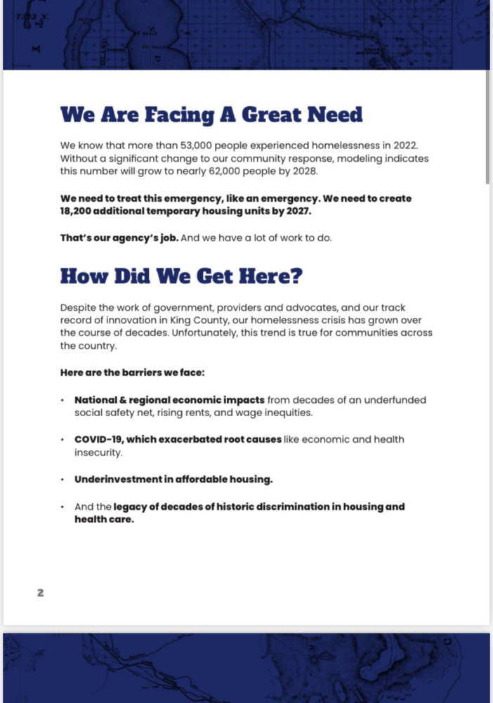 King County Regional Homelessness Authority 5 Year Plan Approved | Fix ...