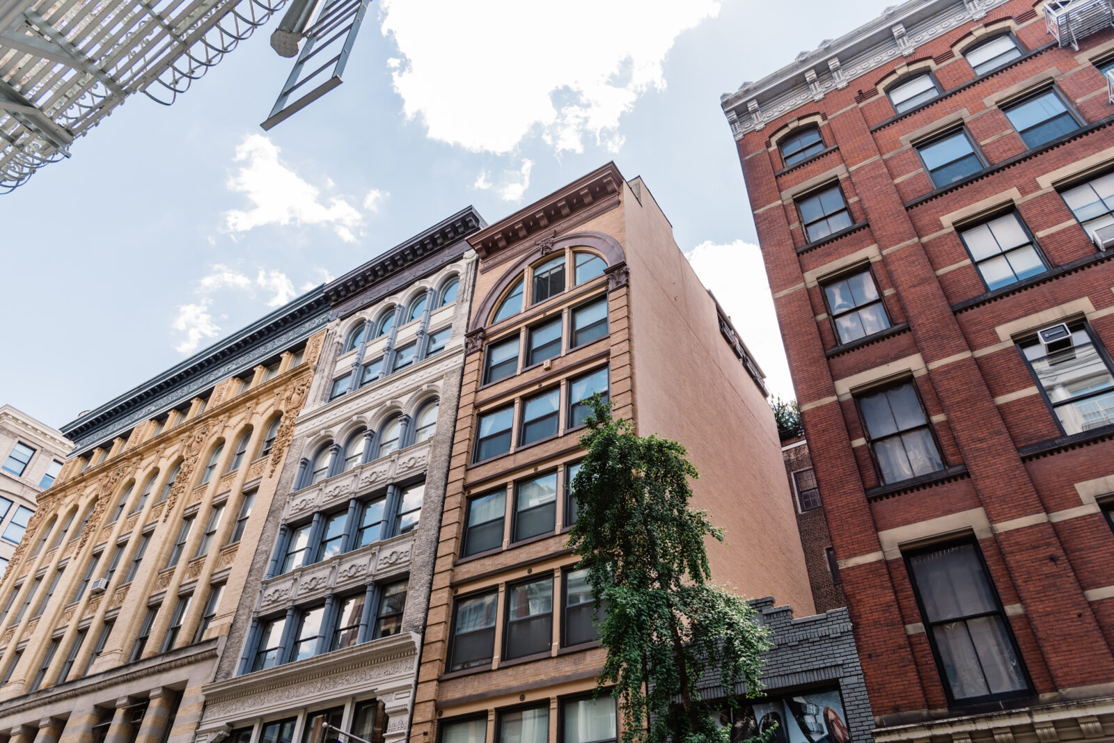 Typical buildings in Soho in New York